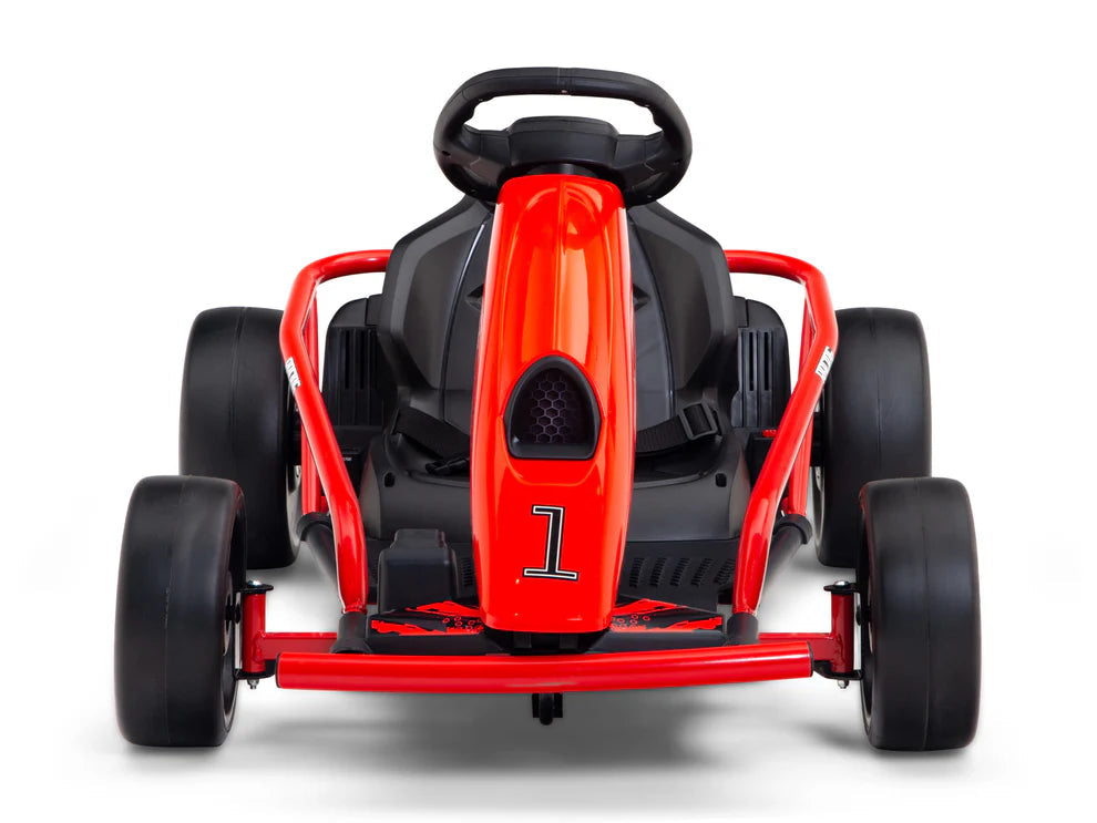 Go-Kart Eléctrico Infantil RIDINGTON 24V con Función DRIFT – Color Rojo