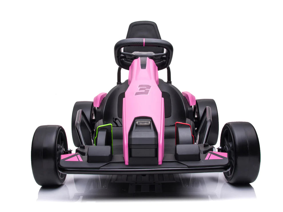 Go-Kart Eléctrico Infantil RIDINGTON Sonoma 24V con Función DRIFT – Color Blanco